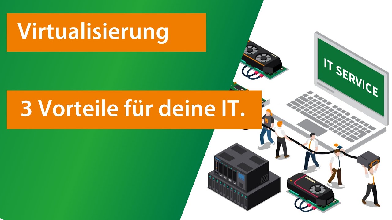 Diese 3 Vorteile bringt dir die Virtualisierung deines Servers.