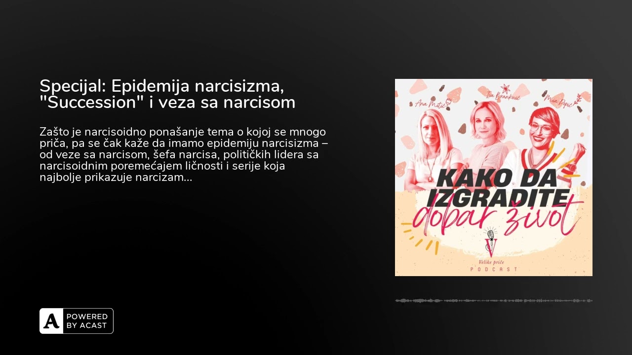 Specijal: Epidemija narcisizma, 