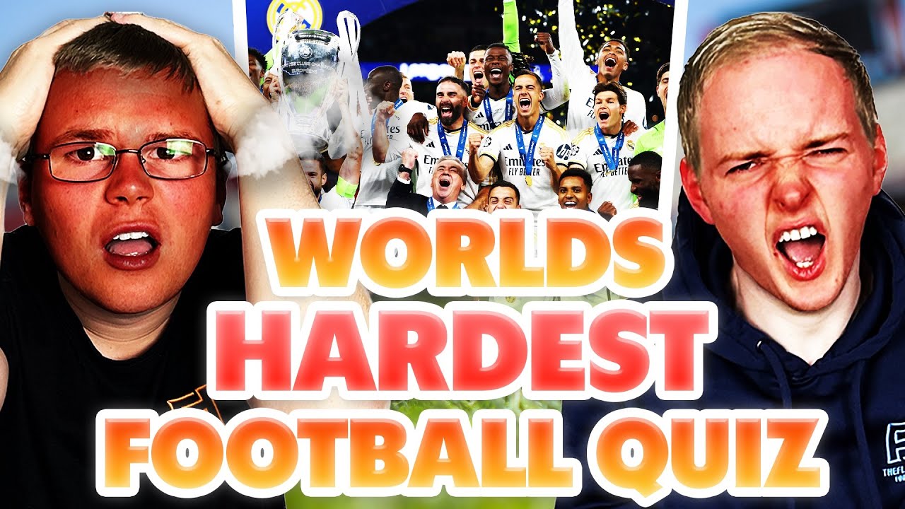 This Football Quiz Made The Boys LOSE THEIR MINDS!!!