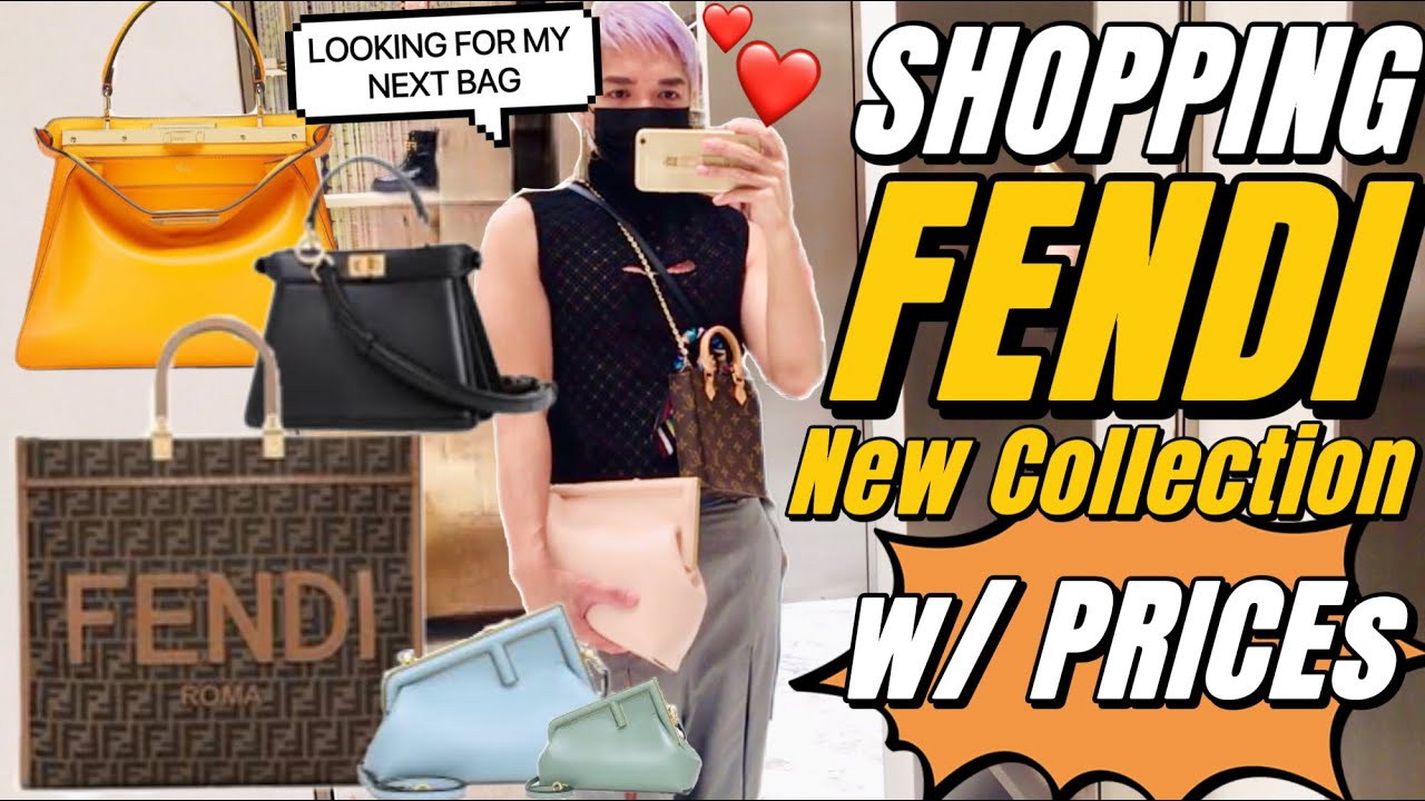 Shopping New Collection at FENDI (w/PRICE) - FENDI PEEKABOO ISEEU + SUNSHINE TOTE + FENDI FIRST