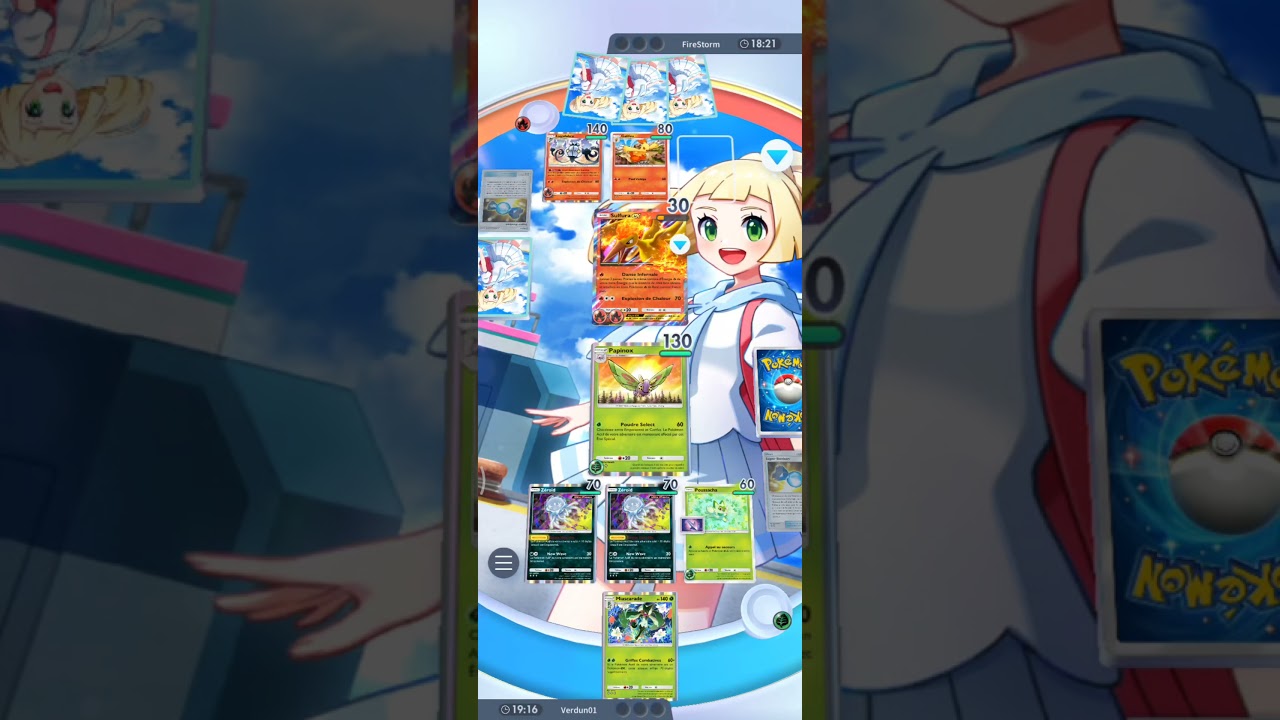 Pokémon pocket duel  PAPINOX & MIASCARADE 