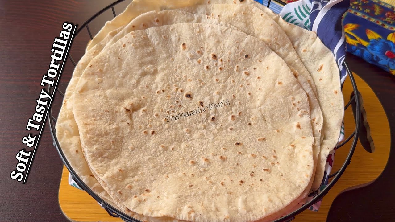 Soft Tortillas 🫓 Recipe | Perfect Tortillas Recipe | how to make tortillas #RamadanwithYouTube 
