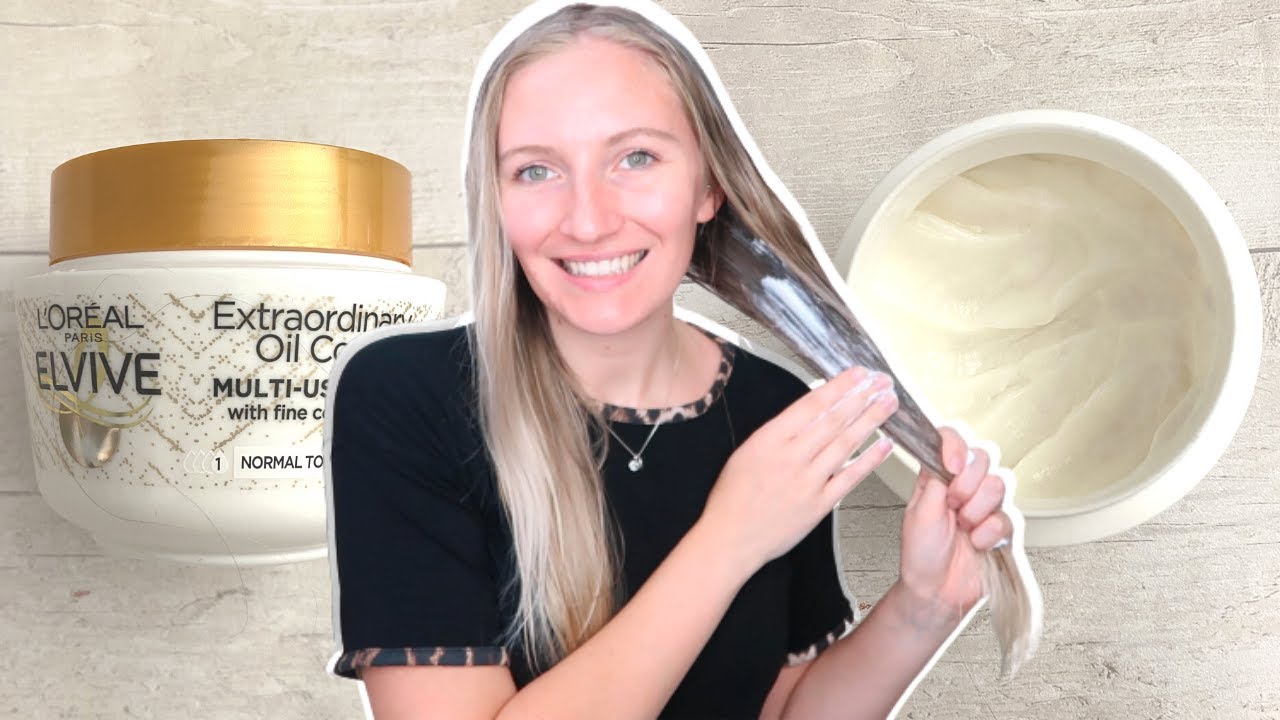 L'OREAL EXTRAORDINARY OIL COCONUT HAIR MASK REVIEW | better than coconut oil?