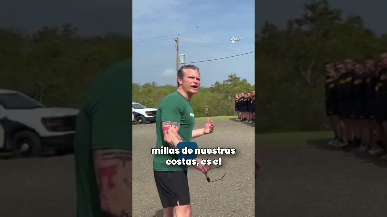 Pete Hegseth destaca en Guant&aacute;namo el poder estrat&eacute;gico de EE.UU