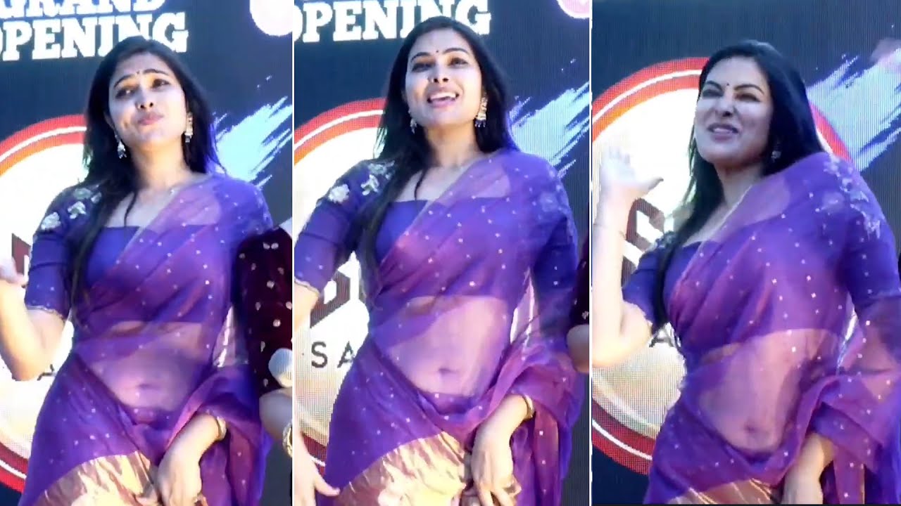 Actress Divi Vadthya HOT Visuals @ SRH Salon Launch In Kondapur | Divi Vadthya | Pocket TV Telugu