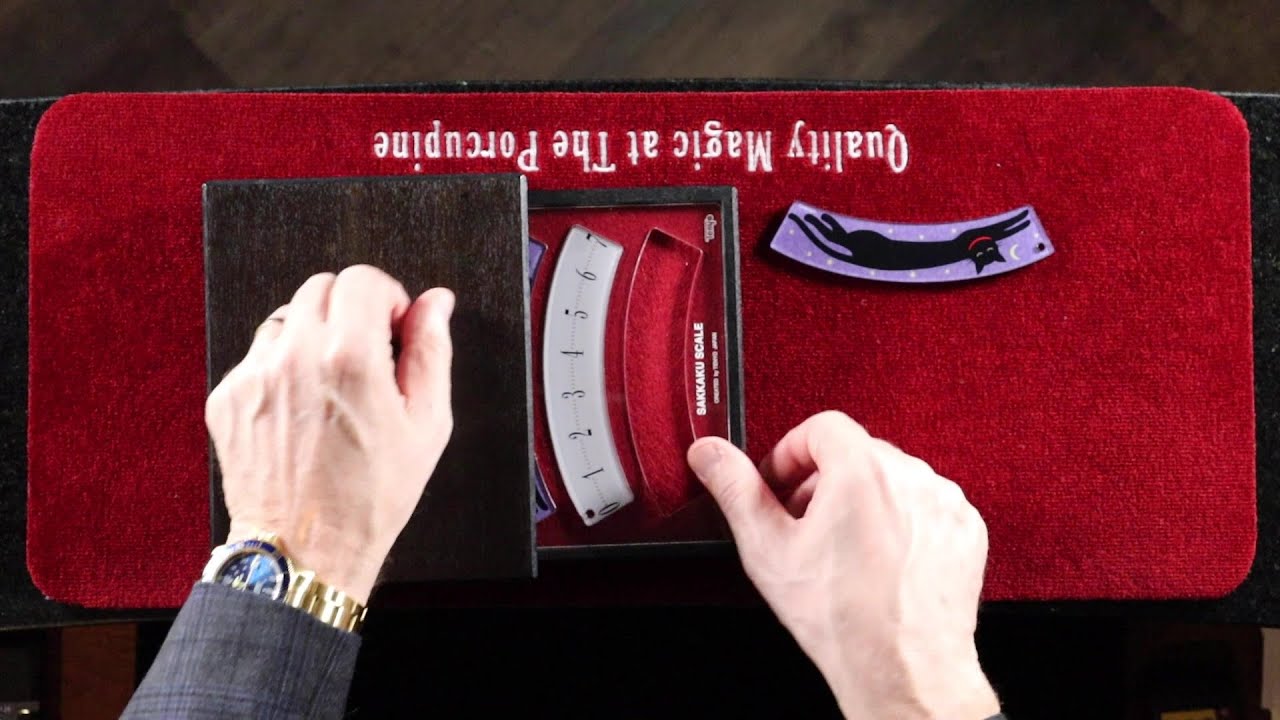 Speed Demo of The Sakkaku Scale (Acrylic) Deluxe by Tenyo, Olaf Güthling Performed by Andy Martin