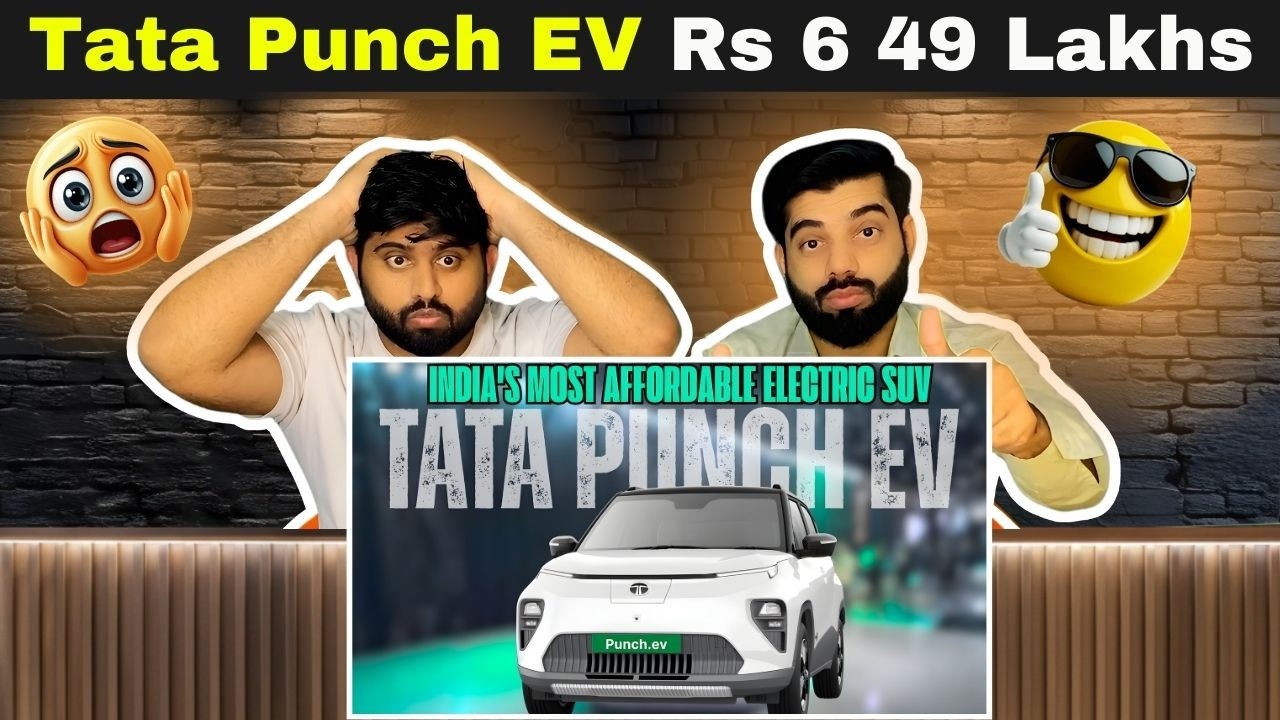 Pakistani Reaction on 2026 Tata Punch EV ₹6.49 Lakhs Onwards🔥