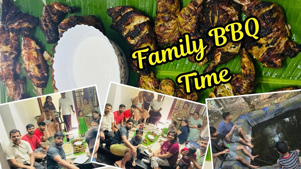 Best Family Get-Together With BBQ !! 