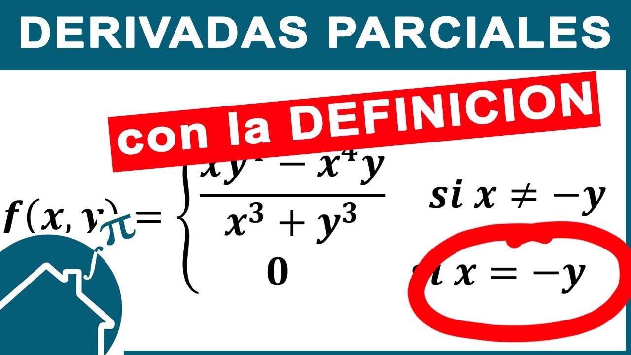 📌 Derivadas Parciales Función a Trozos (separada en una función)