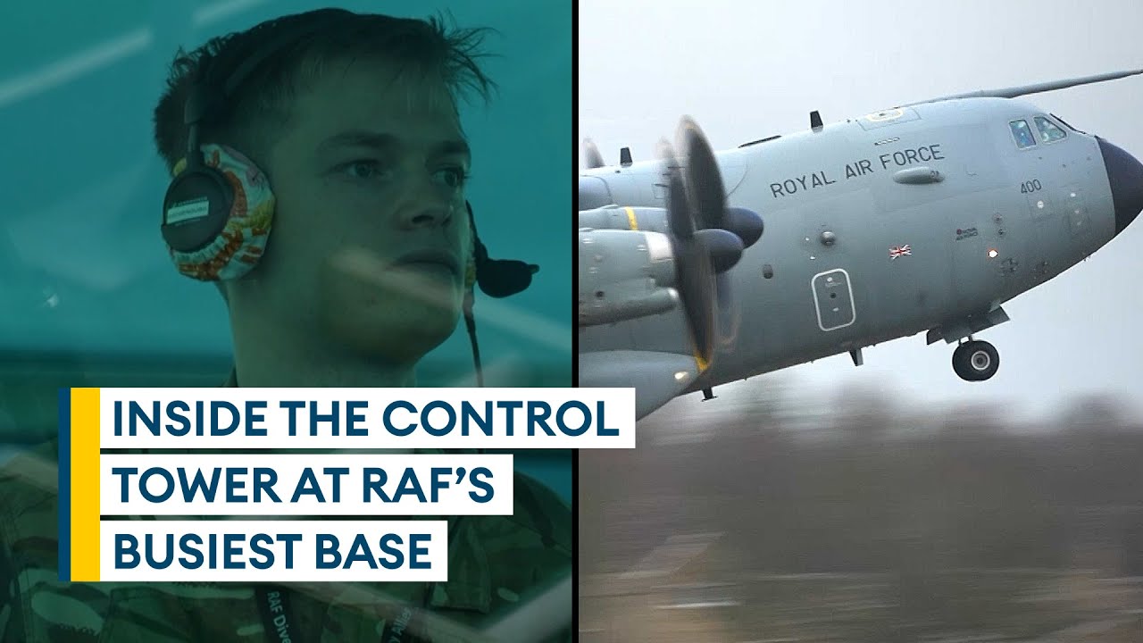 The crew keeping the skies safe above RAF's largest and busiest base