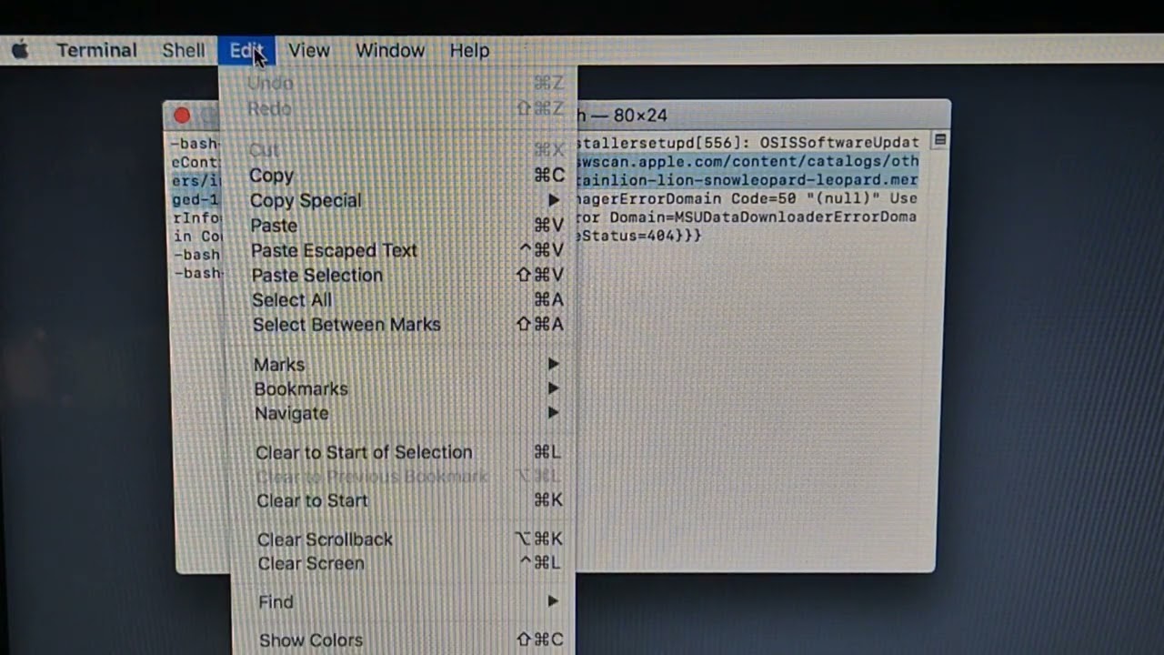 Mac OS - High Sierra - Исправление, Не удалось связаться с сервером - Ошибка - Исправление