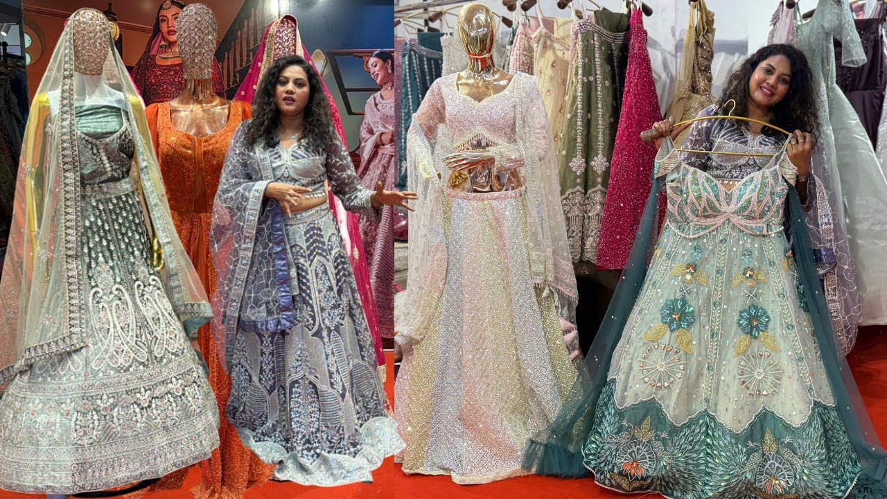 शुभ विवाह + BOLLYWOOD लहंगा = 10 हज़ार डिज़ाइन Lehenga wholesale + Factory, Raj Rachna Textile 🇮🇳