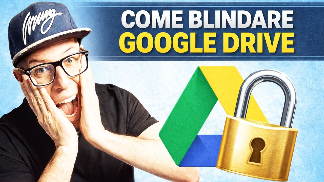 Come BLINDARE GOOGLE DRIVE e CRIPTARE tutti i tuoi DATI SENSIBILI 🔐