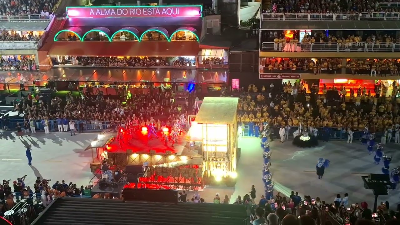 Desfile Acadêmicos de Niterói 2026 - Comissão de Frente - Apresentação Setor 3