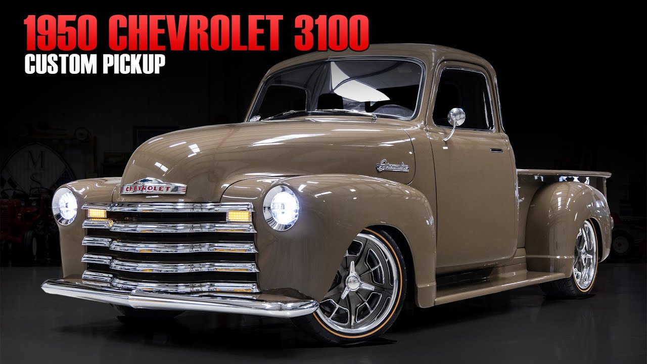 1950 Chevrolet 3100 Streamline Custom Pickup