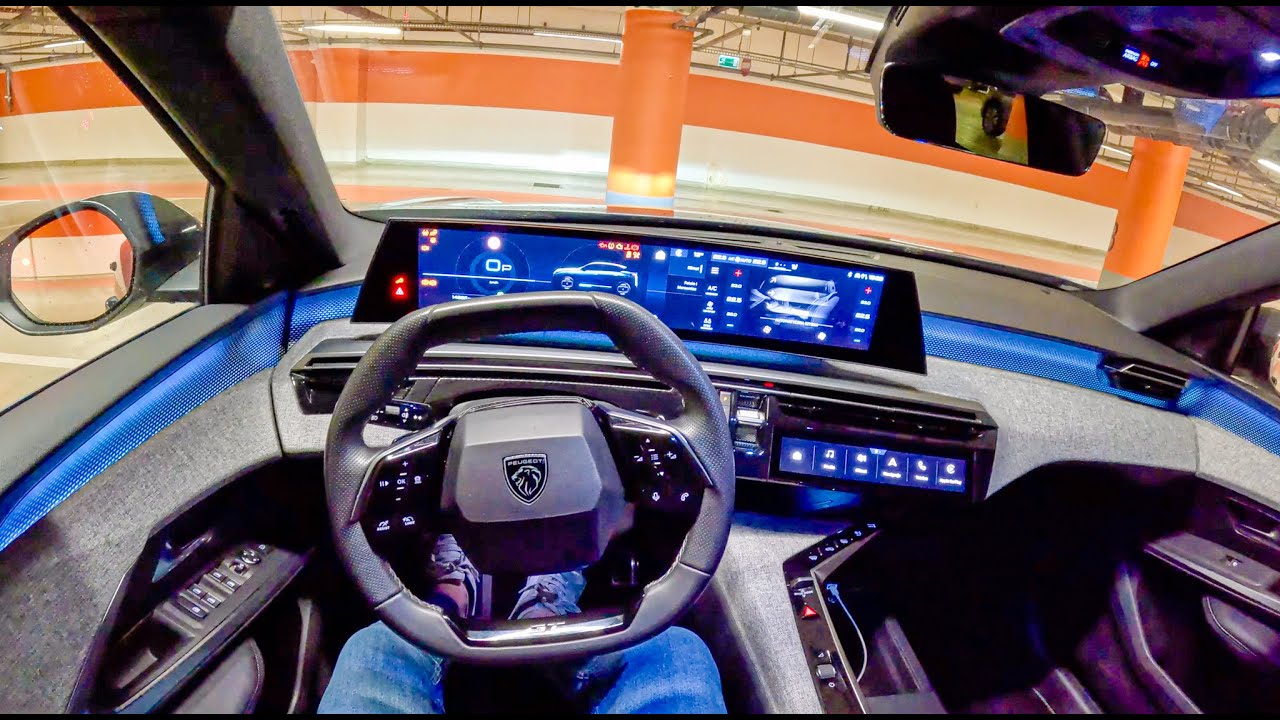 2025 Peugeot 3008 GT Night (1.2 hybrid 136 hp) | POV Test Drive #2359 Joe Black