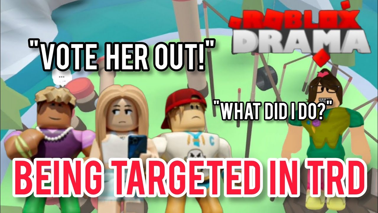 BEING TARGETED IN TOTAL ROBLOX DRAMA!! (I still won😼) 
