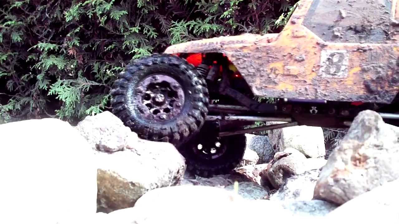 Rc axial foff extreme mudding and trailing
