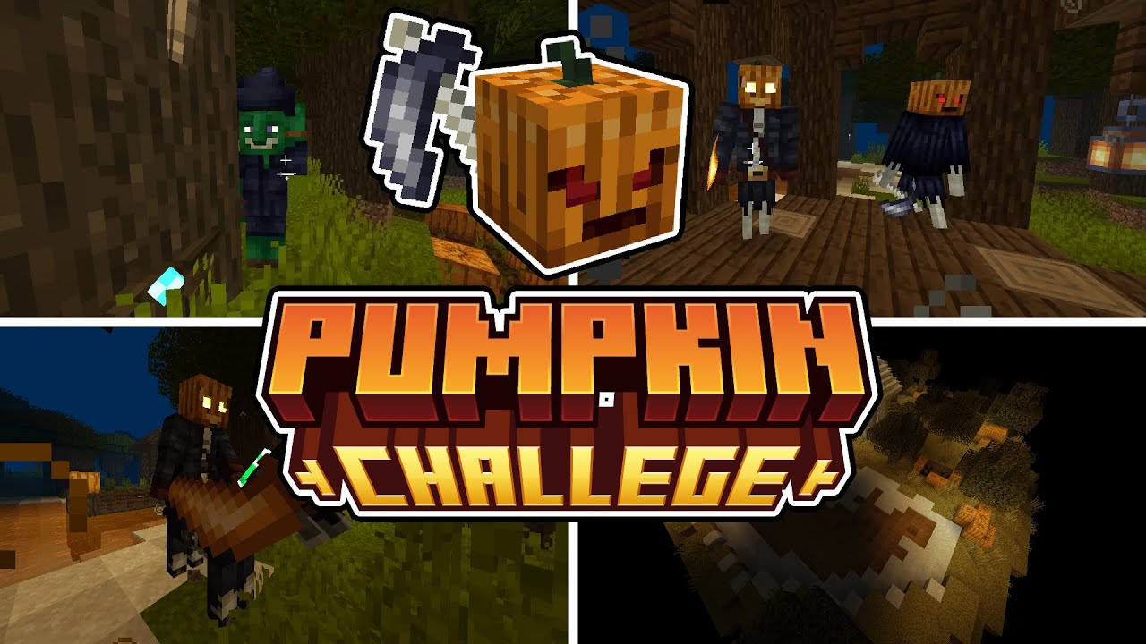 Minecraft mod showcase - The Pumpkin Challenge