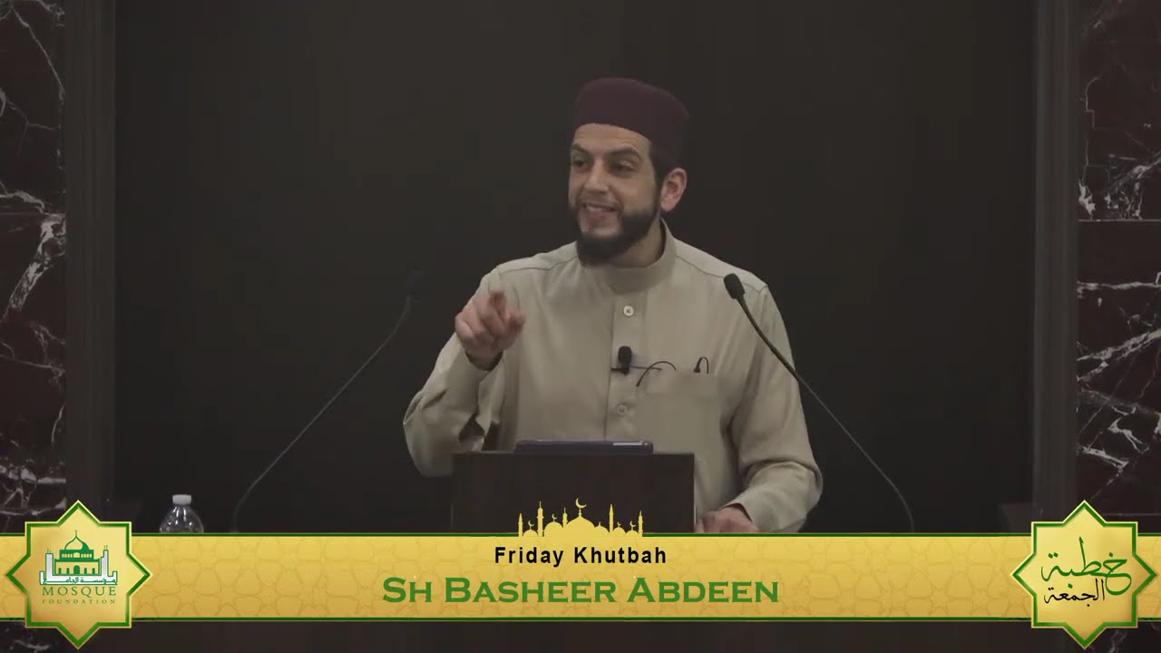 Khutbah by Sh. Basheer | كيف نبني أسرنا على الرفق ومحاربة العنف - Homes of Harmony