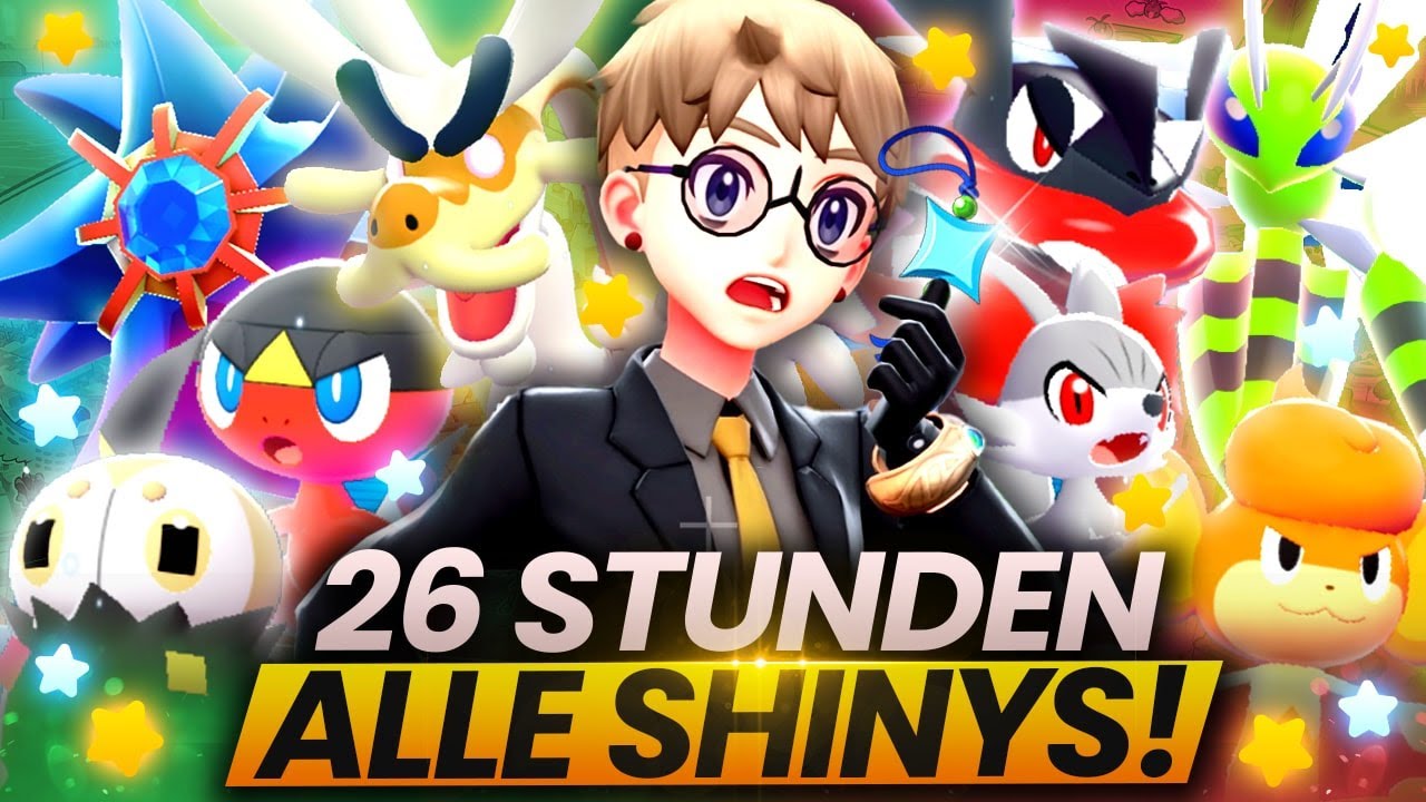 Ich habe 26H um so viele SHINY POKEMON wie möglich zu fangen!