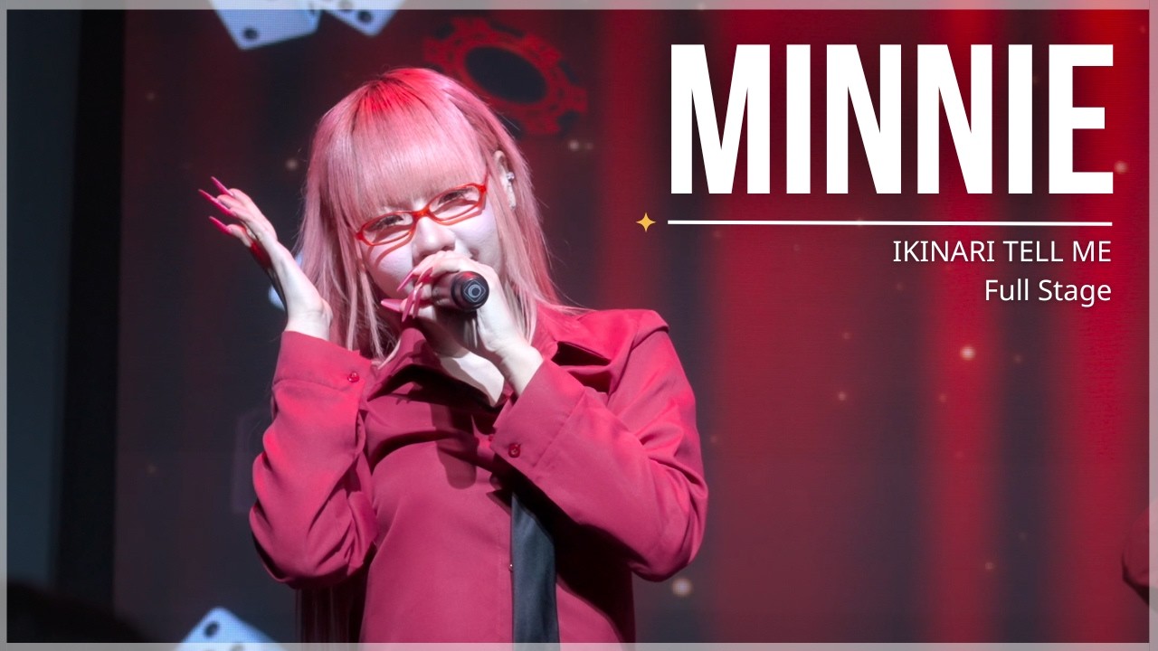 [Fancam] Minnie IKINARI TELL ME - Full Stage | ONE BET, ALL IN 140326