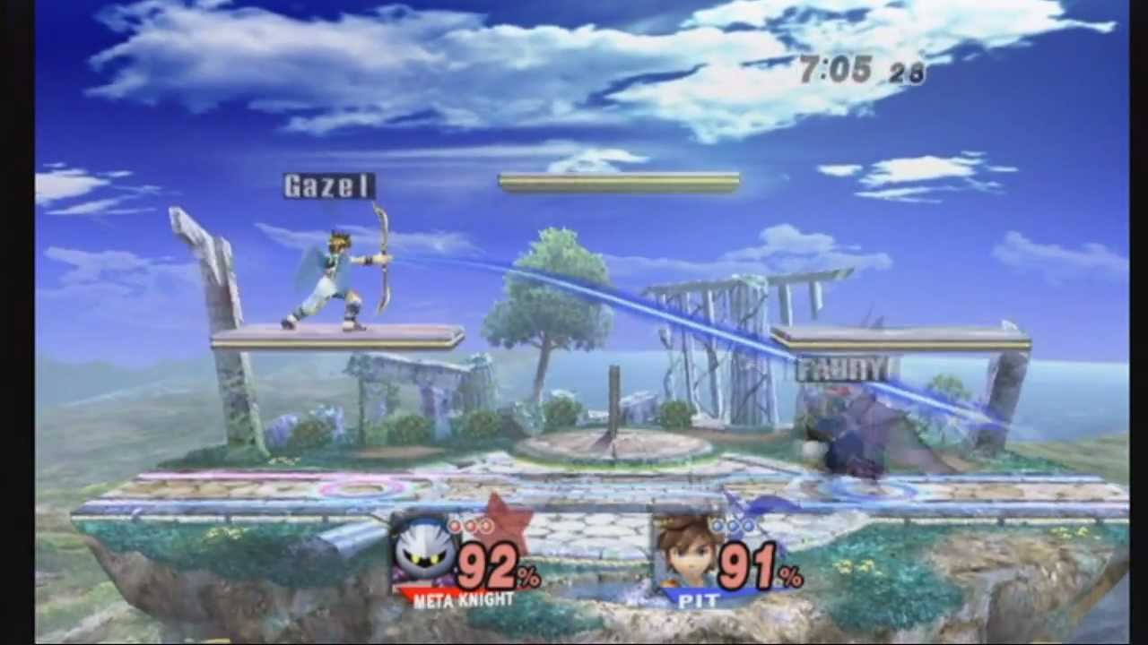SSBB - WiFi Match #02 - fabry90 vs Gazel