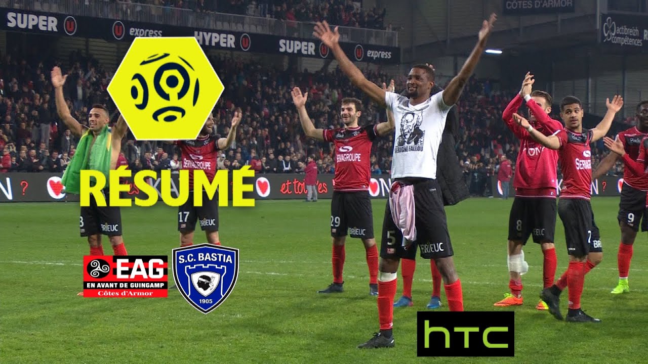 EA Guingamp - SC Bastia (5-0)  - Résumé - (EAG - SCB) / 2016-17