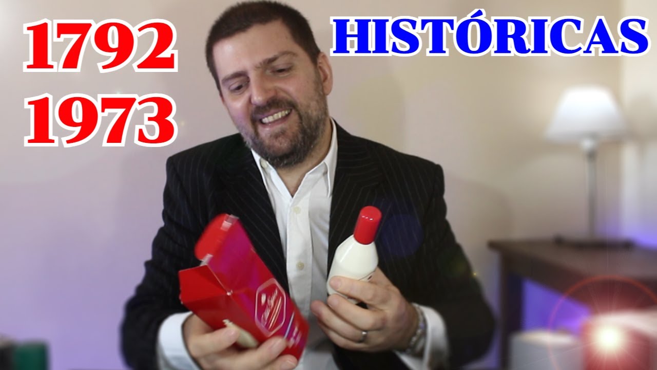 Colonias y Fragancias HISTÓRICAS - Pequeña cronología