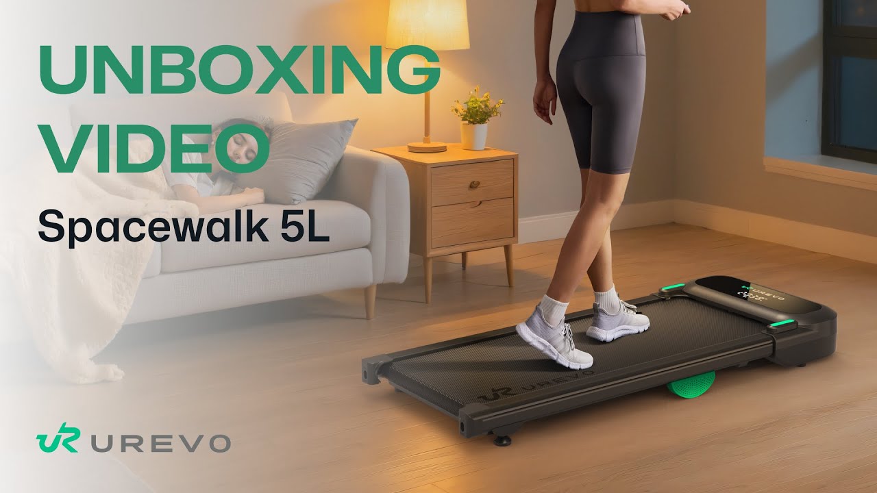 UREVO SpaceWalk 5L Treadmill UNBOXING VIDEO