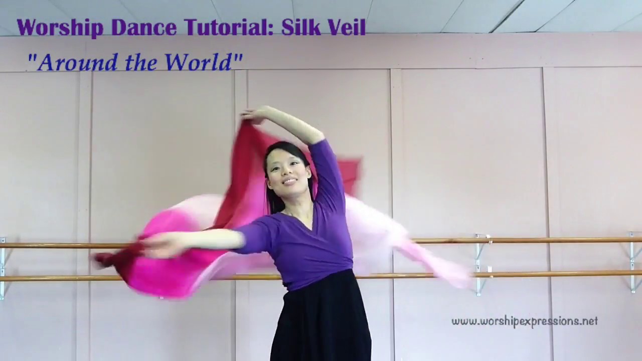 Worship Dance Tutorial: Silk Veil (How to: 
