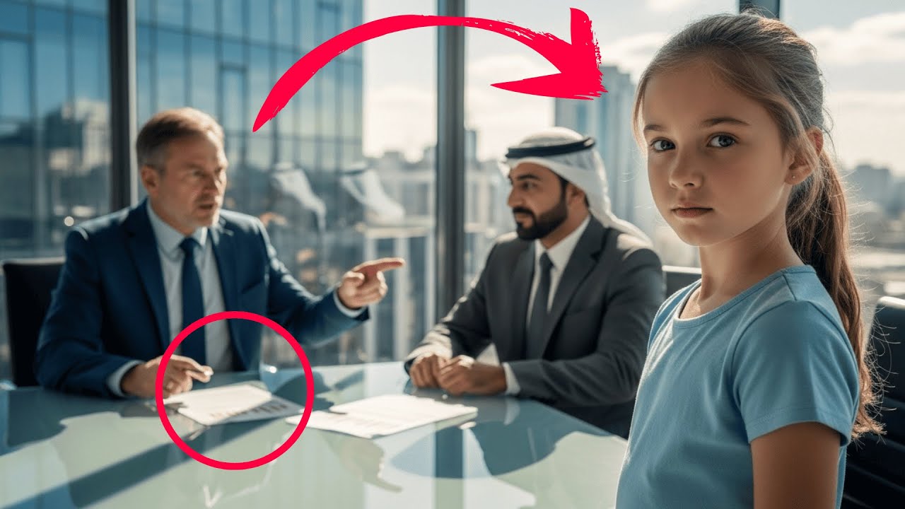 Millionnaire Allait Signer sans Comprendre l’Arabe… Quand la Fille de la Femme de Ménage Intervint