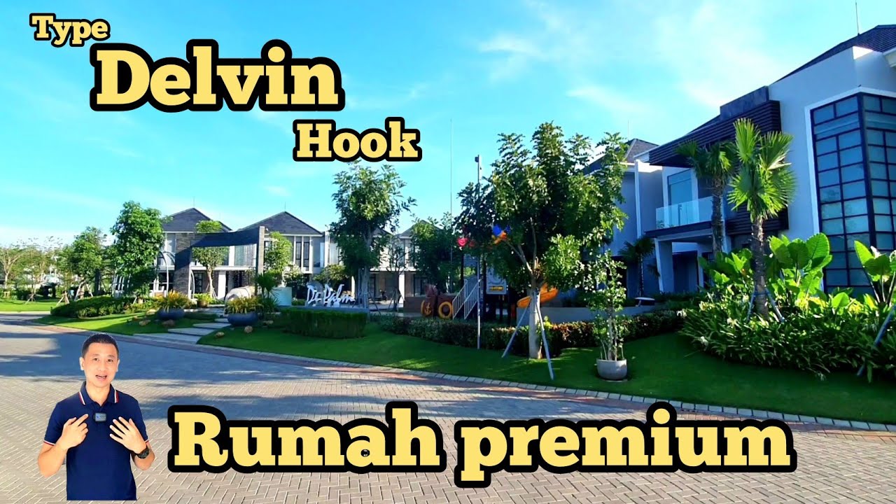Rumah mewah idaman depan Taman  
