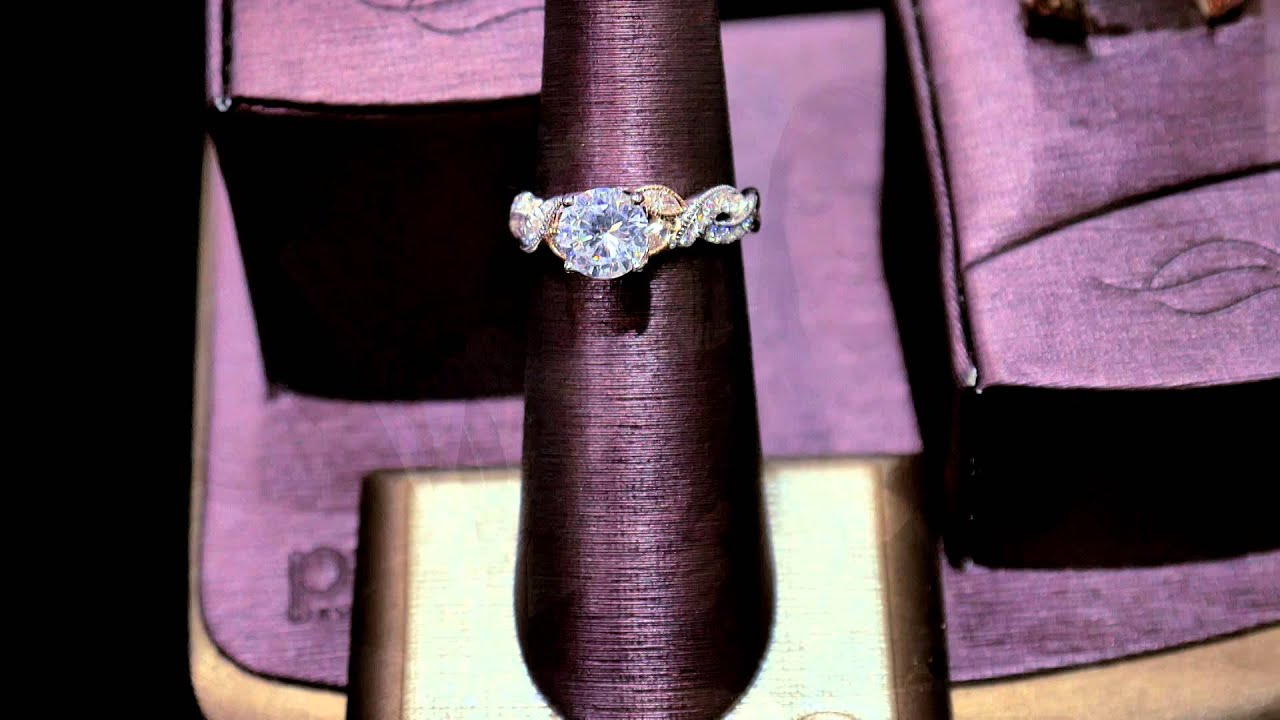 Big Engagement Ring Trend: Two Tone Rings