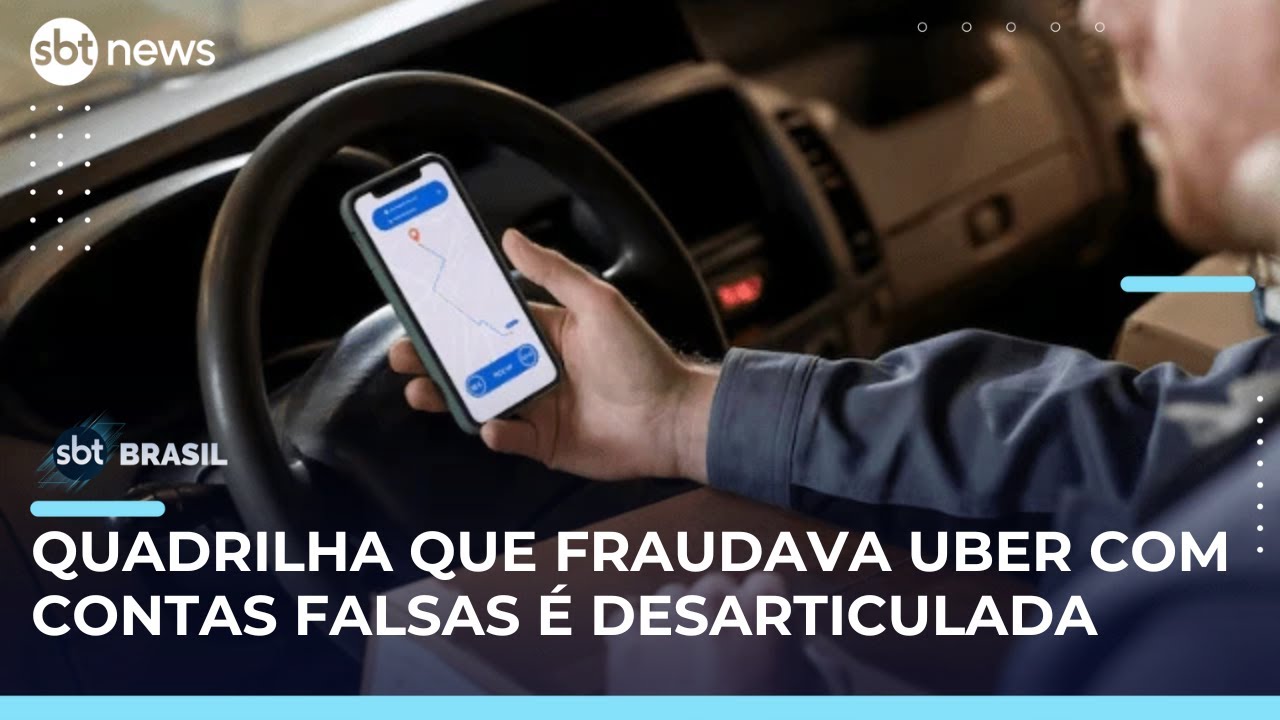Polícia do Rio desarticula quadrilha que fraudava Uber e causou prejuízo de R$ 114 mil | #SBTBrasil