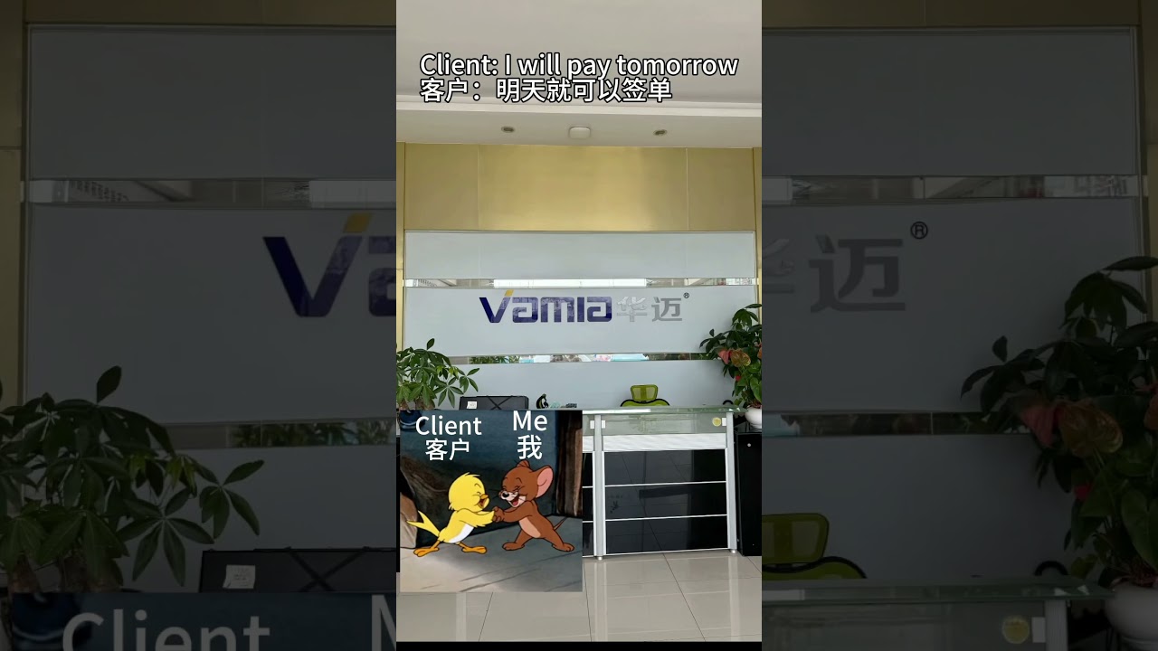 When I was about to go to sleep, a client came to me to place an order!#vamia #factory #water