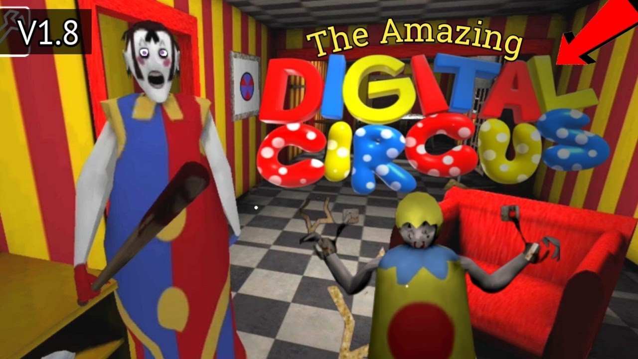 Granny The Amazing Digital Circus Atmosphere Full Gameplay