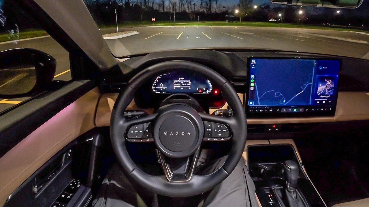 2026 Mazda CX-5 Premium Plus - POV Night Drive (Binaural Audio)