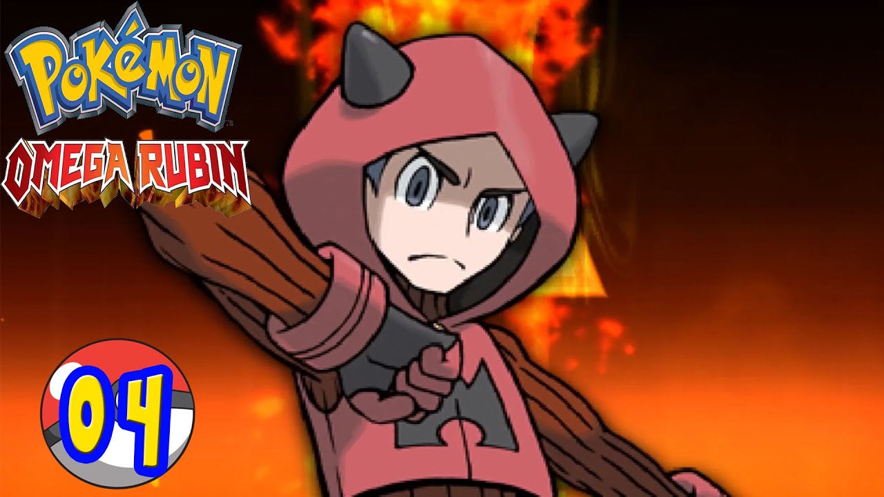Pokémon Omega Rubin♦️Team Magma Kampf im Blütenburgwald #04