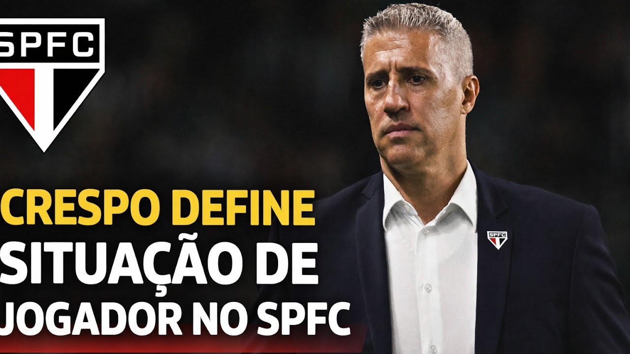 NOTICIA DE ULTIMA HORA-CRESPO DEFINE SITUÇÃO NO SPFC!!!