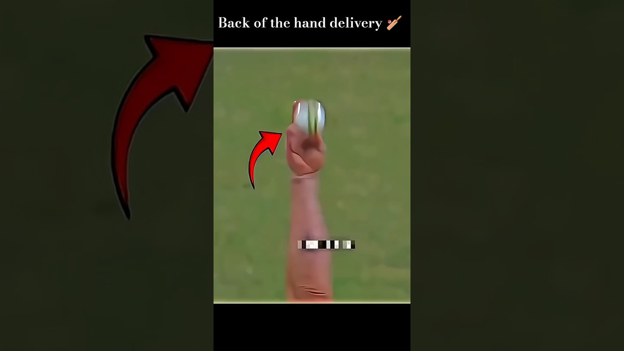 Back of the Hand Delivery | Spin Bowling Secret Trick Explained 