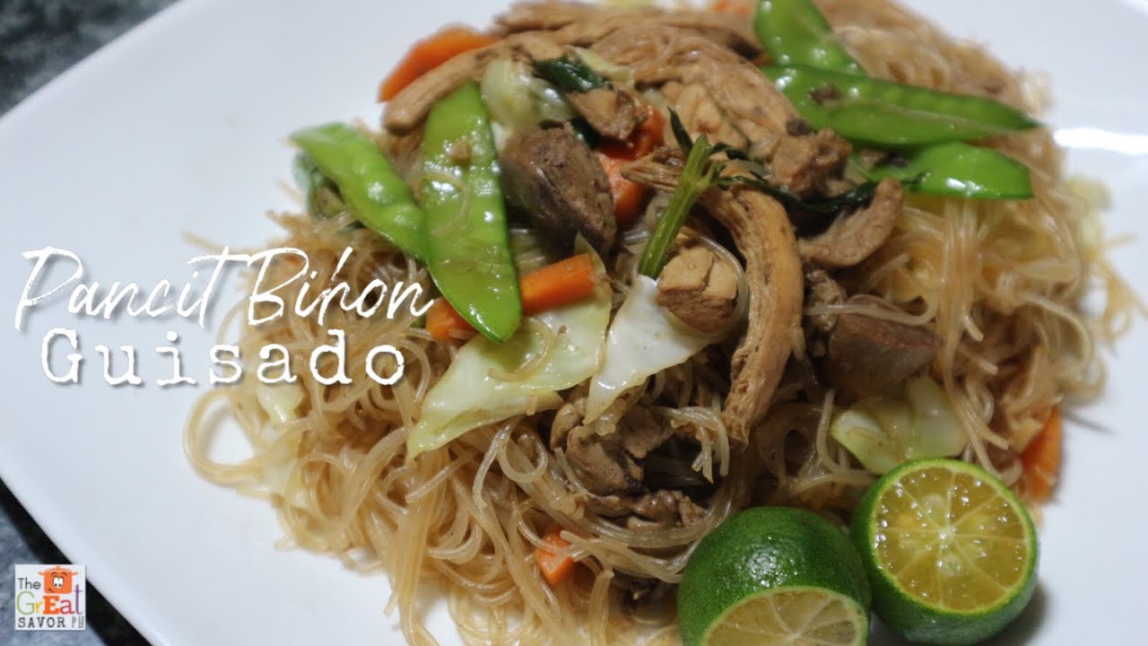 The Best and Easy PANCIT BIHON GUISADO Recipe (Filipino Style)