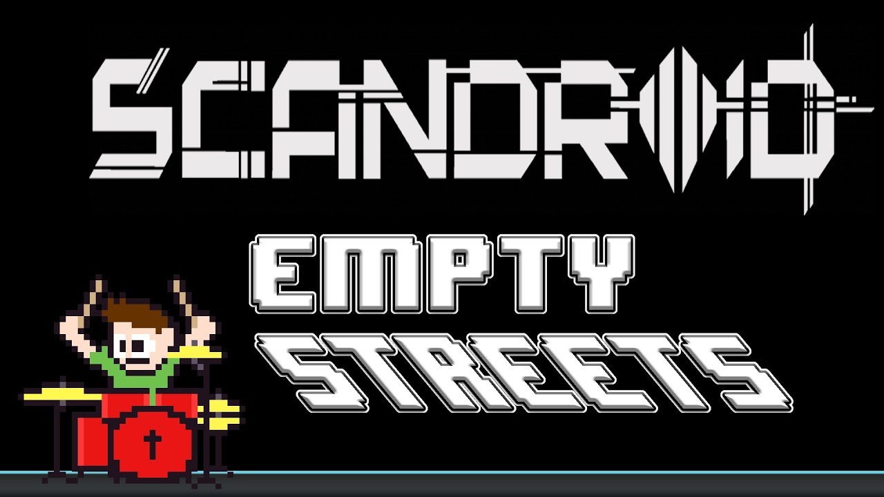 Scandroid - Empty Streets (Blind Drum Cover) -- The8BitDrummer