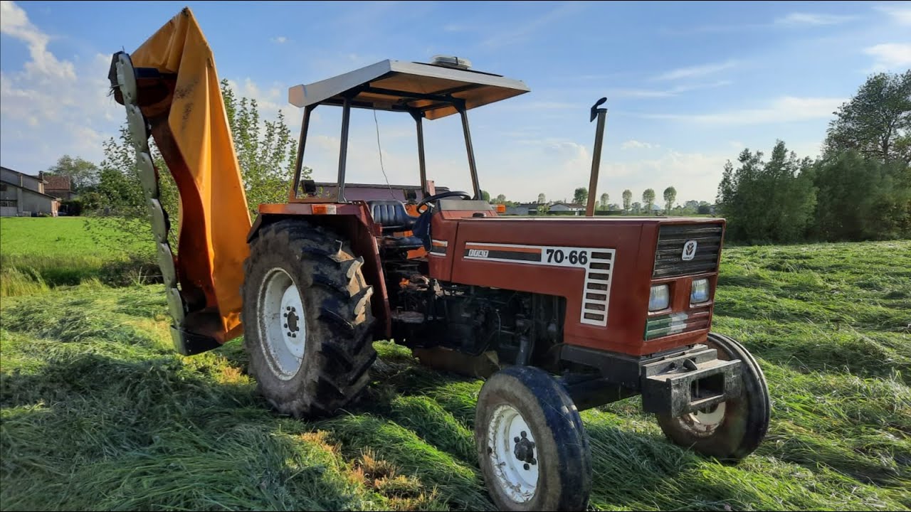 COME PRODUCIAMO IL FIENO #01 | FALCIATURA | FIAT 70-66 & FCR