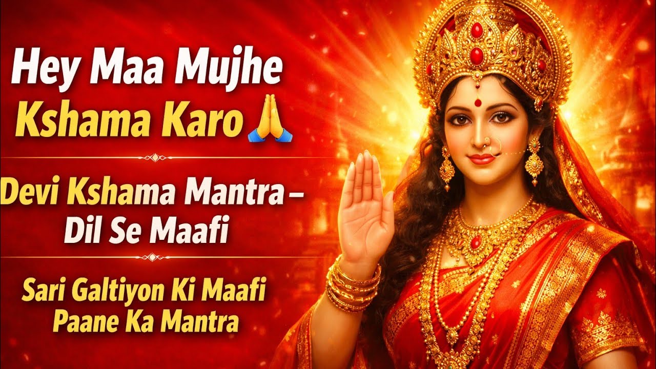  Devi Kshama Mantra 🙏❤️ | Jai Mata Di