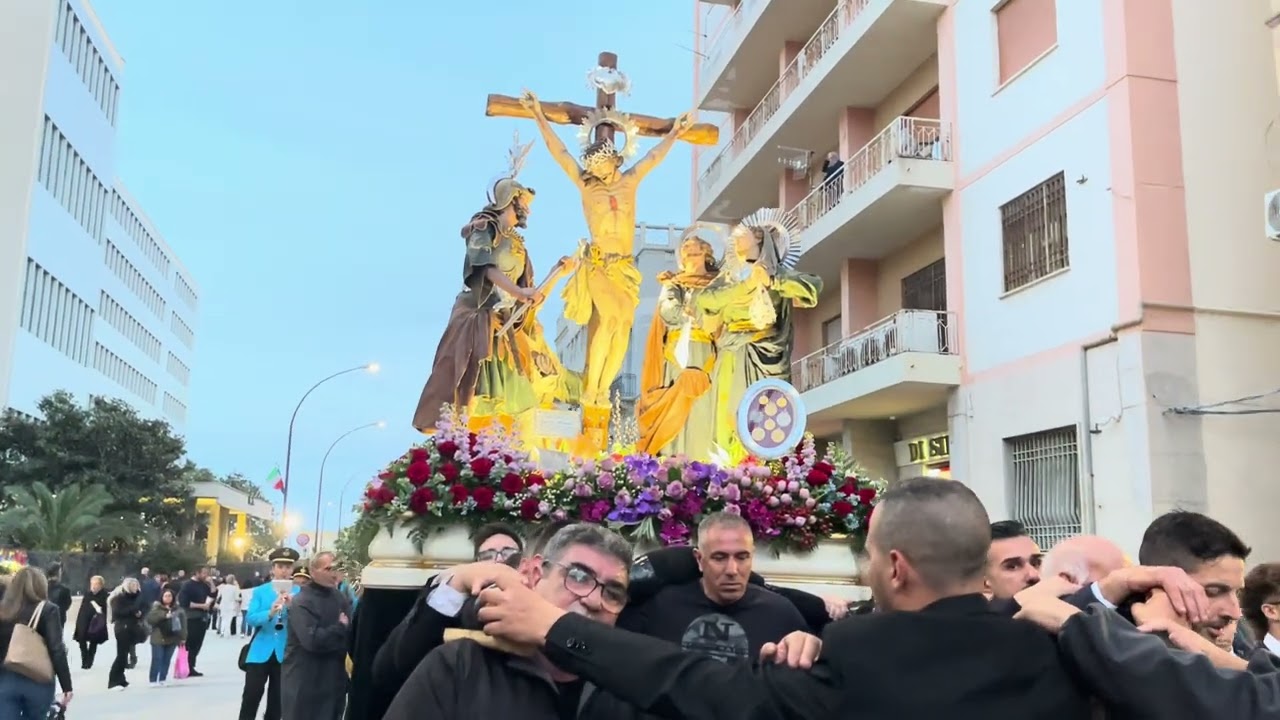 ( Trapani )La Processione Dei Misteri  2025 CETO DEI PITTORI E DECORATORI  (Ferita al costato )