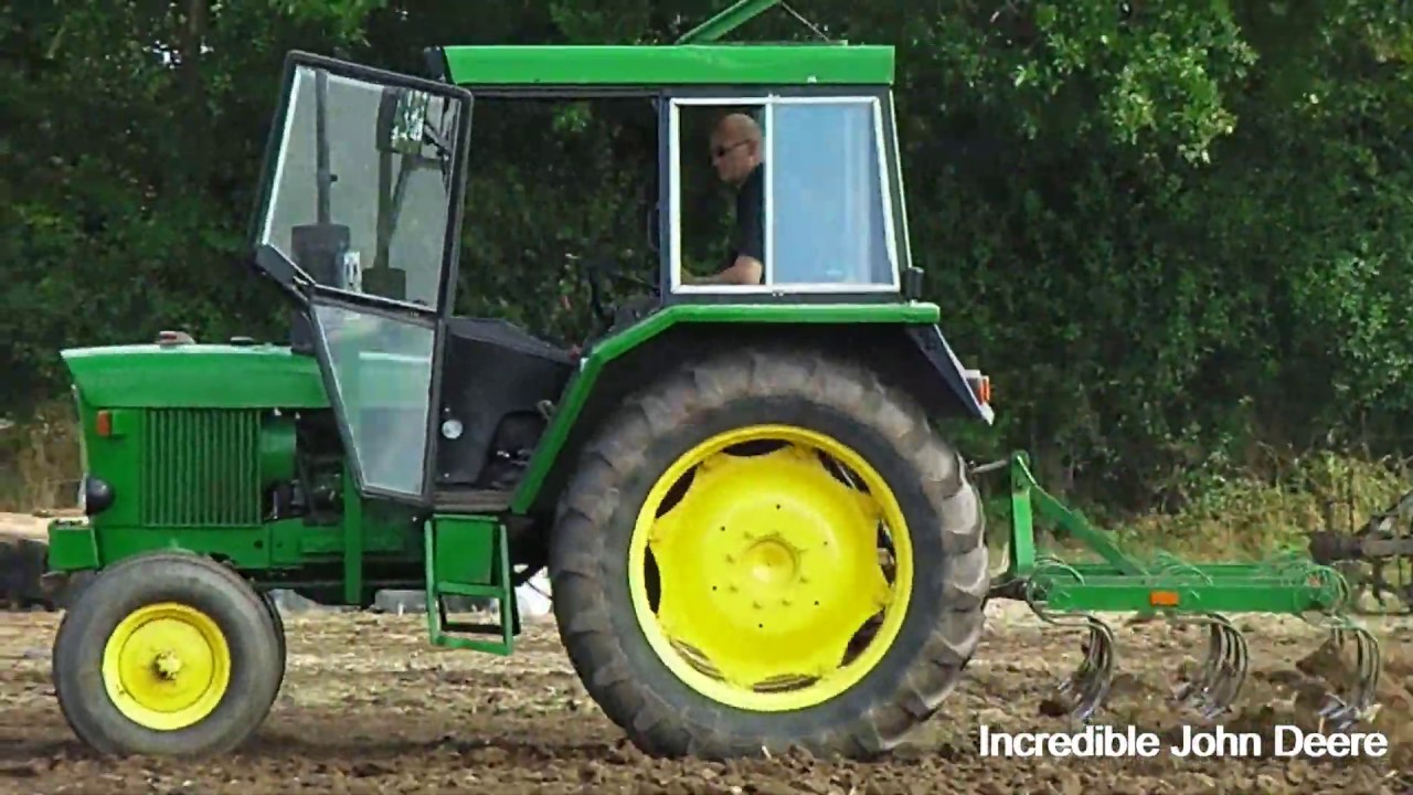 1975 John Deere 2130 3.9 Litre 4-Cyl Diesel Tractor (75HP) with Plough