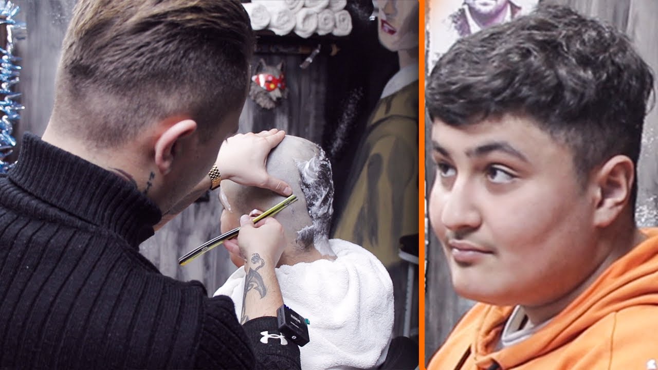 👉 Young Man's ASMR Head Shave Transformation | BEST Asmr Shaving Sounds