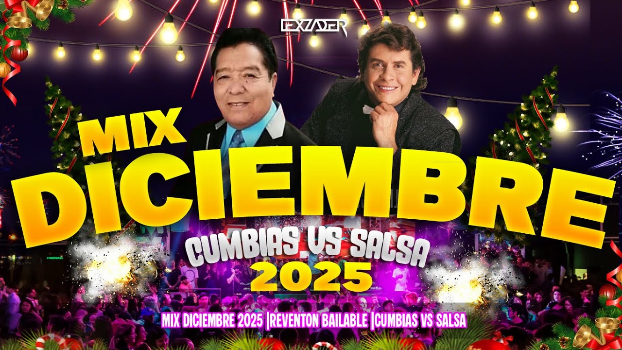 MIX DICIEMBRE 2025 🔥🎉 - (CUMBIAS VS SALSA) |La Sonora Dinamita, Pastor Lopez, Joe Arroyo, Celia Cruz