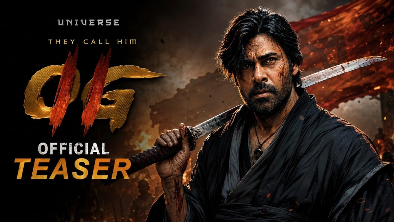 OG2 Begins Official Teaser || Pawan Kalyan || Sujeeth || Thaman S || OG Universe || PTC